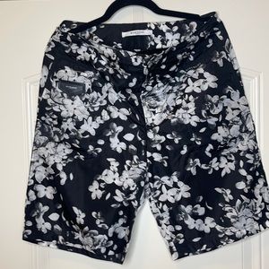 Givenchy Paris Bermuda shorts flower print.